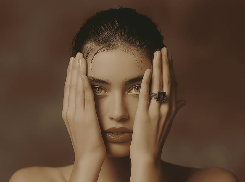 Emerald Royale Ring detail 1