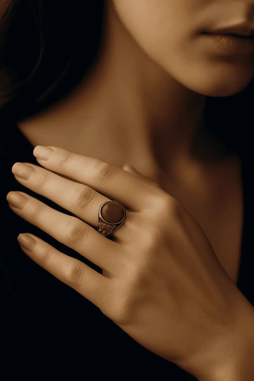 Crimson Relic Ring detail 2