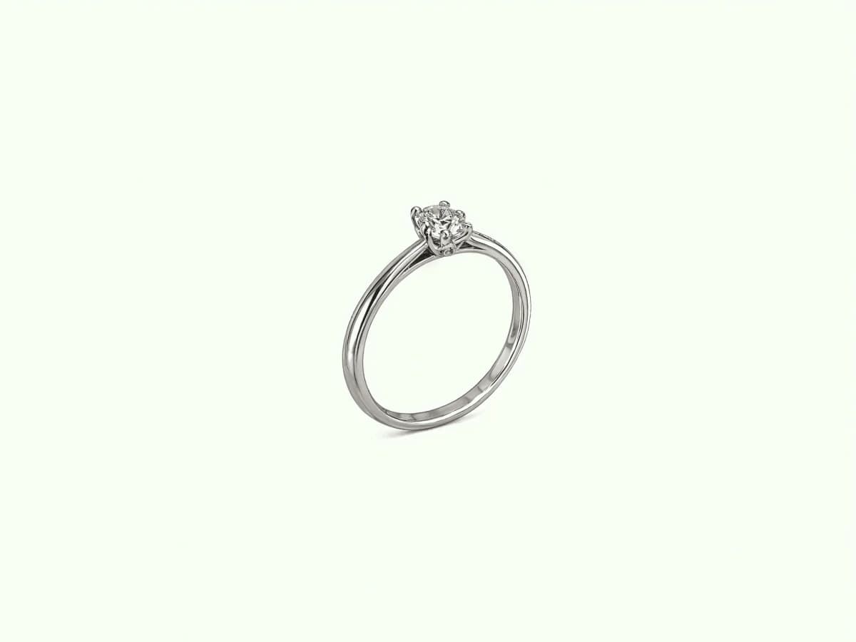 Lumen Solitaire Ring