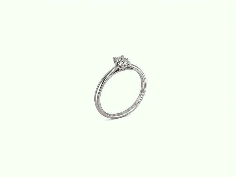 Lumen Solitaire Ring